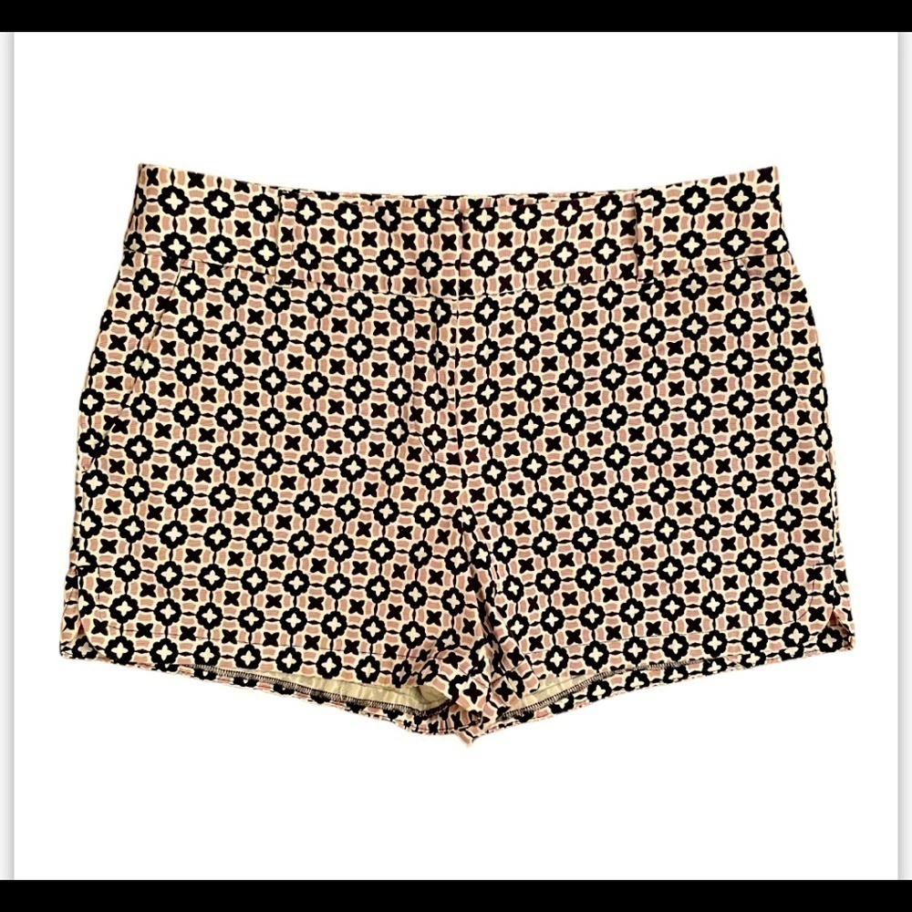LOFT Pink and Navy Shorts Size 6